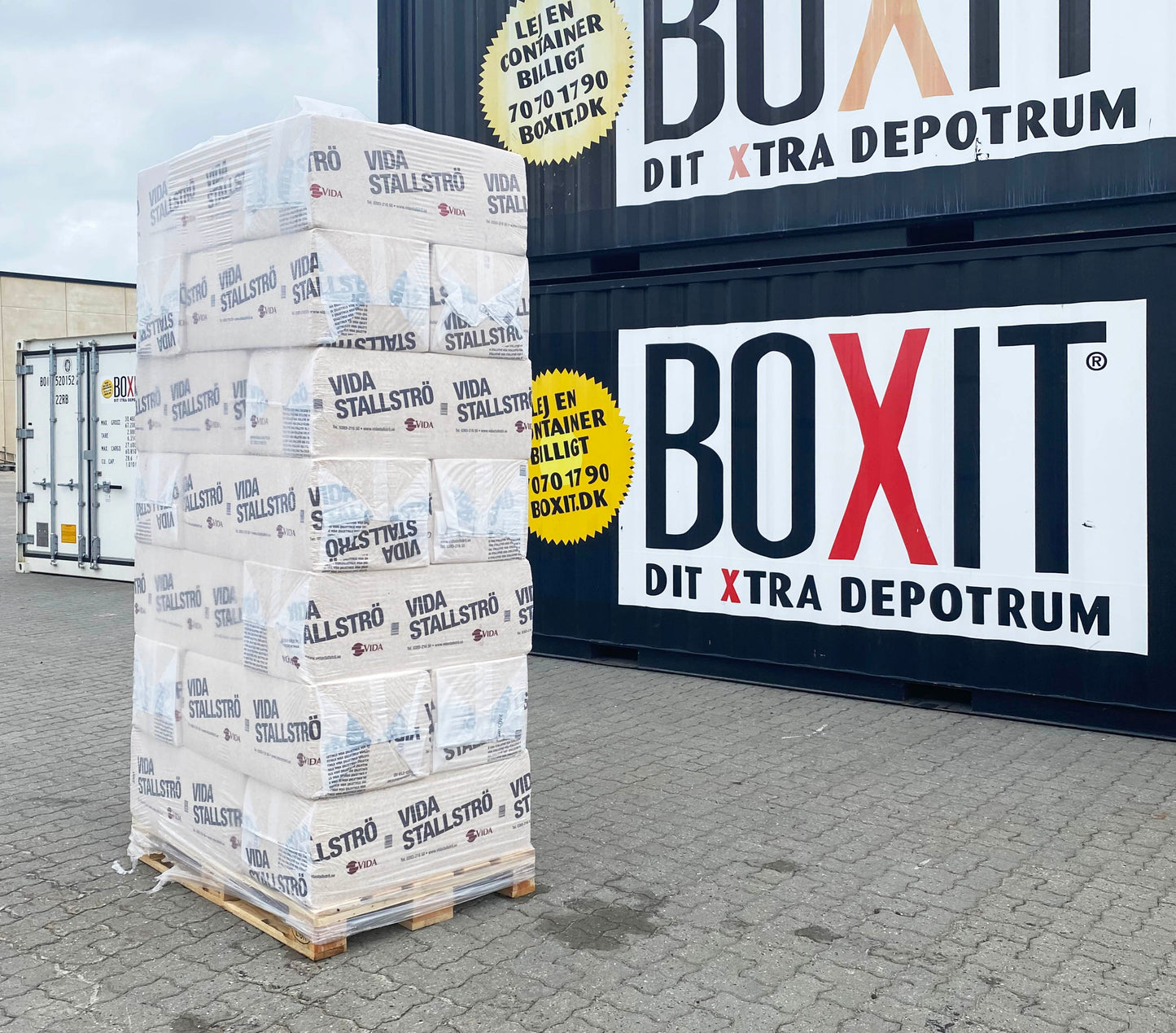 Vida Spåner – Palle à 21 x 23 kg - Inkl. levering