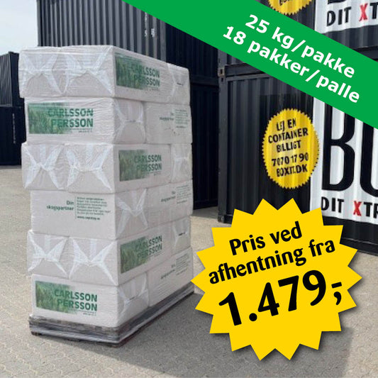 Carlsson&Persson Spåner – Palle à 18 x 25 kg – Afhentning