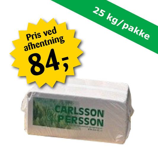 Carlsson&Persson Spåner – Pakke à 25 kg - Afhentning