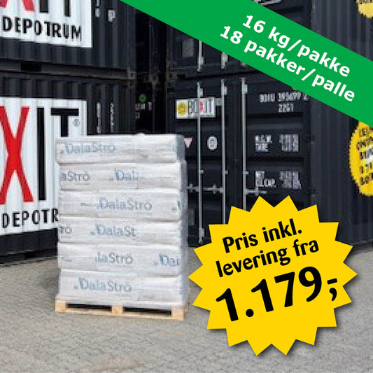 Dala Spåner – Palle à 18 x 16 kg - Inkl. levering