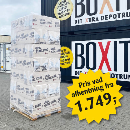 Vida Spåner – Palle à 21 x 23 kg – Afhentning