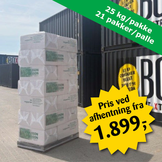 Carlsson&Persson Spåner – Palle à 21 x 25 kg – Afhentning