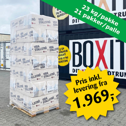 Vida Spåner – Palle à 21 x 23 kg - Inkl. levering